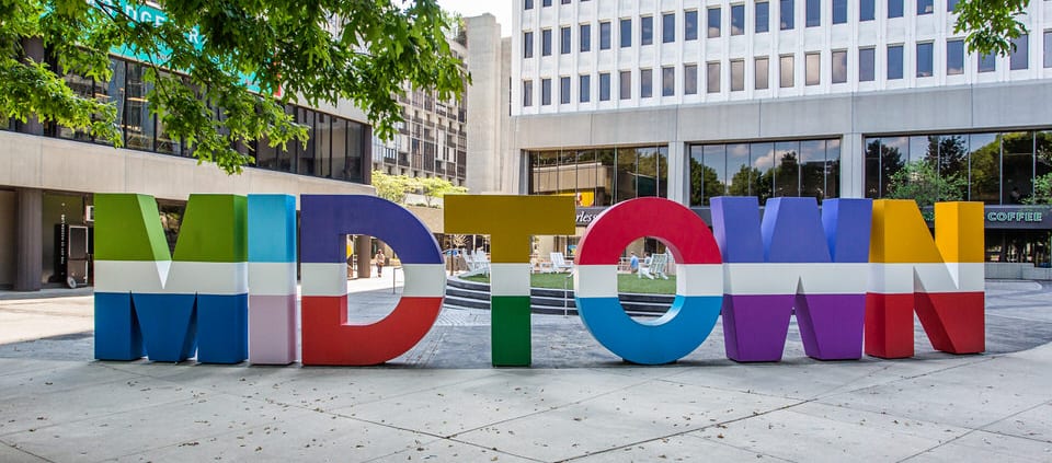 Top 10 Reasons To Love Intown Atlanta Living - Midtown Sign