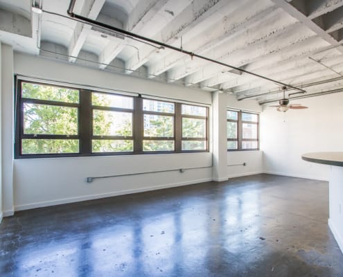 Intown Atlanta lofts, Peachtree Lofts, One Bedroom Loft, Midtown Loft