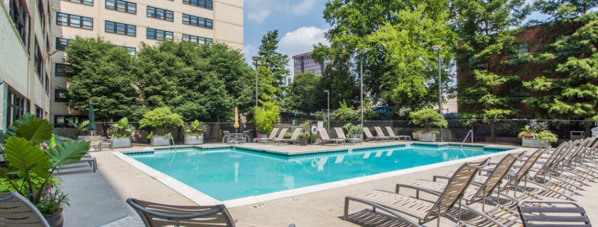 Peachtree lofts one bedroom loft - pool