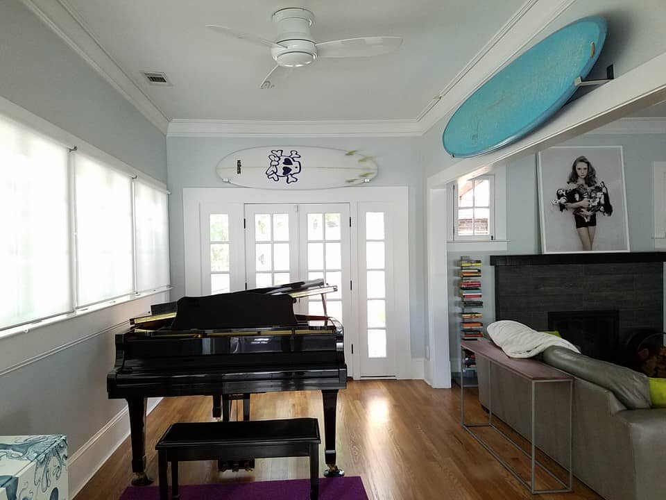 Virginia-Highland Home For Lease - Piano Room