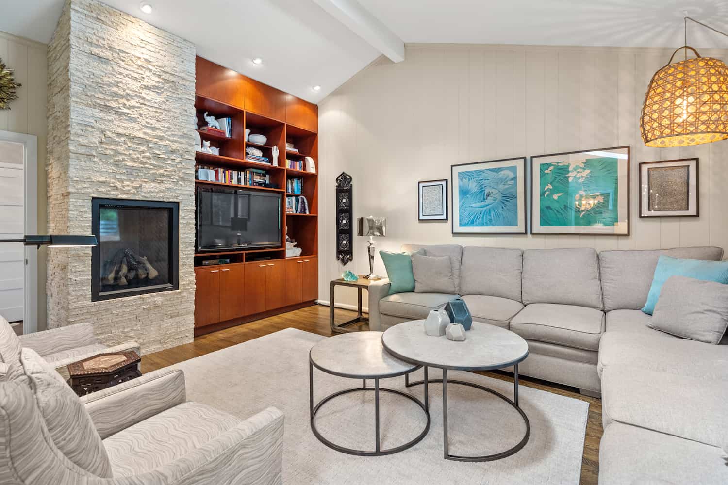 Morningside Mid-Century Modern - Family room 2